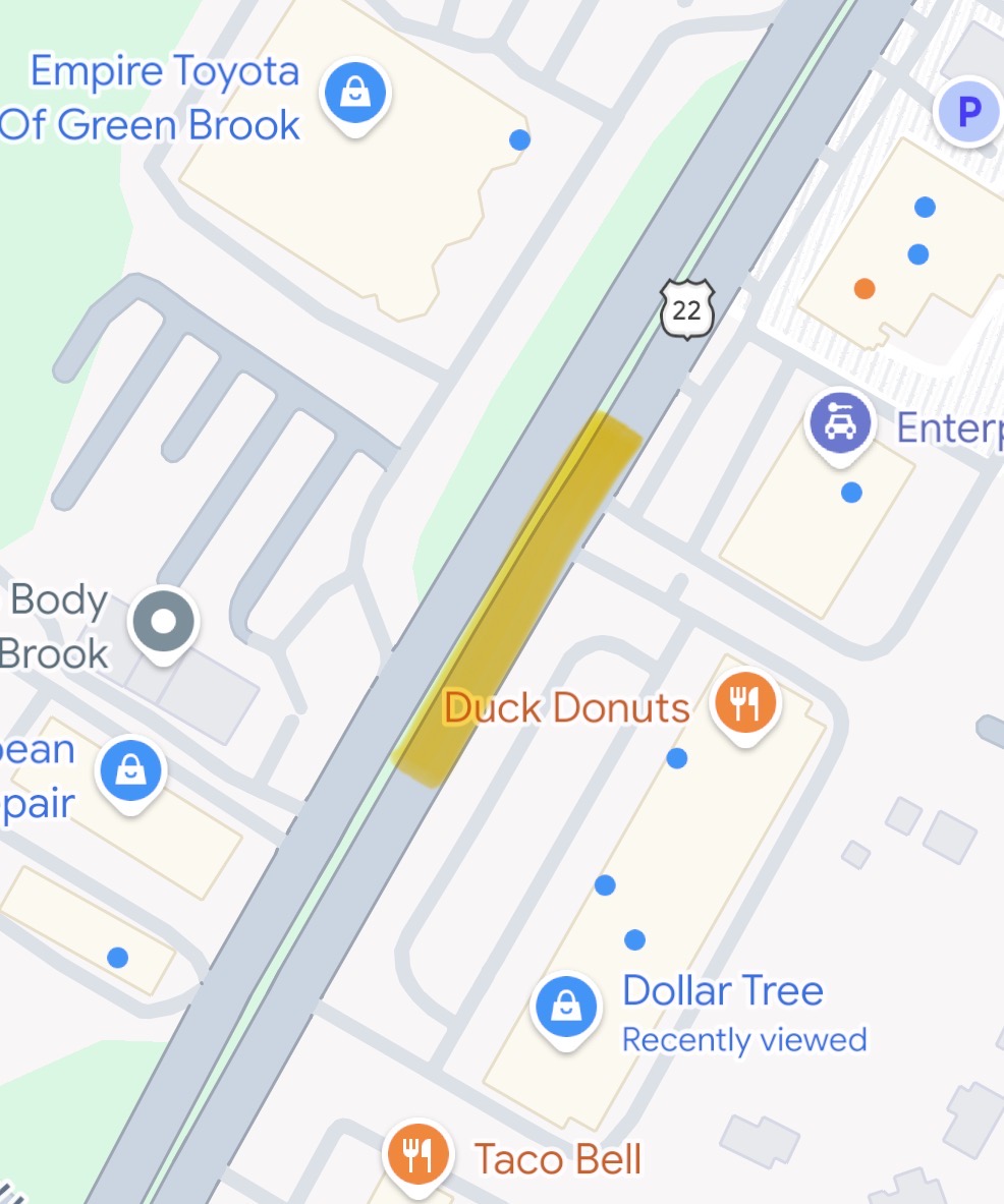 ICE 目击报告现场图片 · 213 US-22, Green Brook Township, NJ 08812, USA
