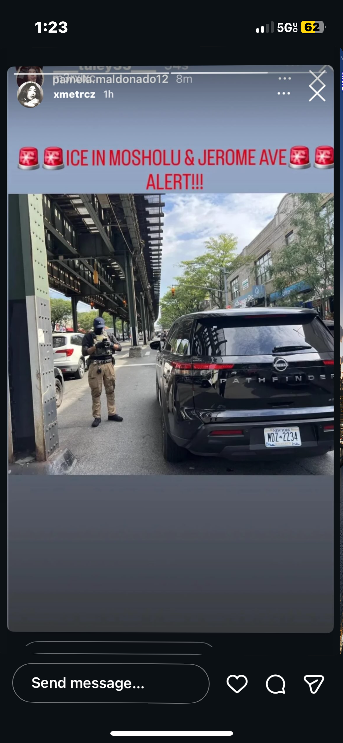 ICE 目击报告现场图片 · 3431 Jerome Ave, Bronx, NY 10467, USA