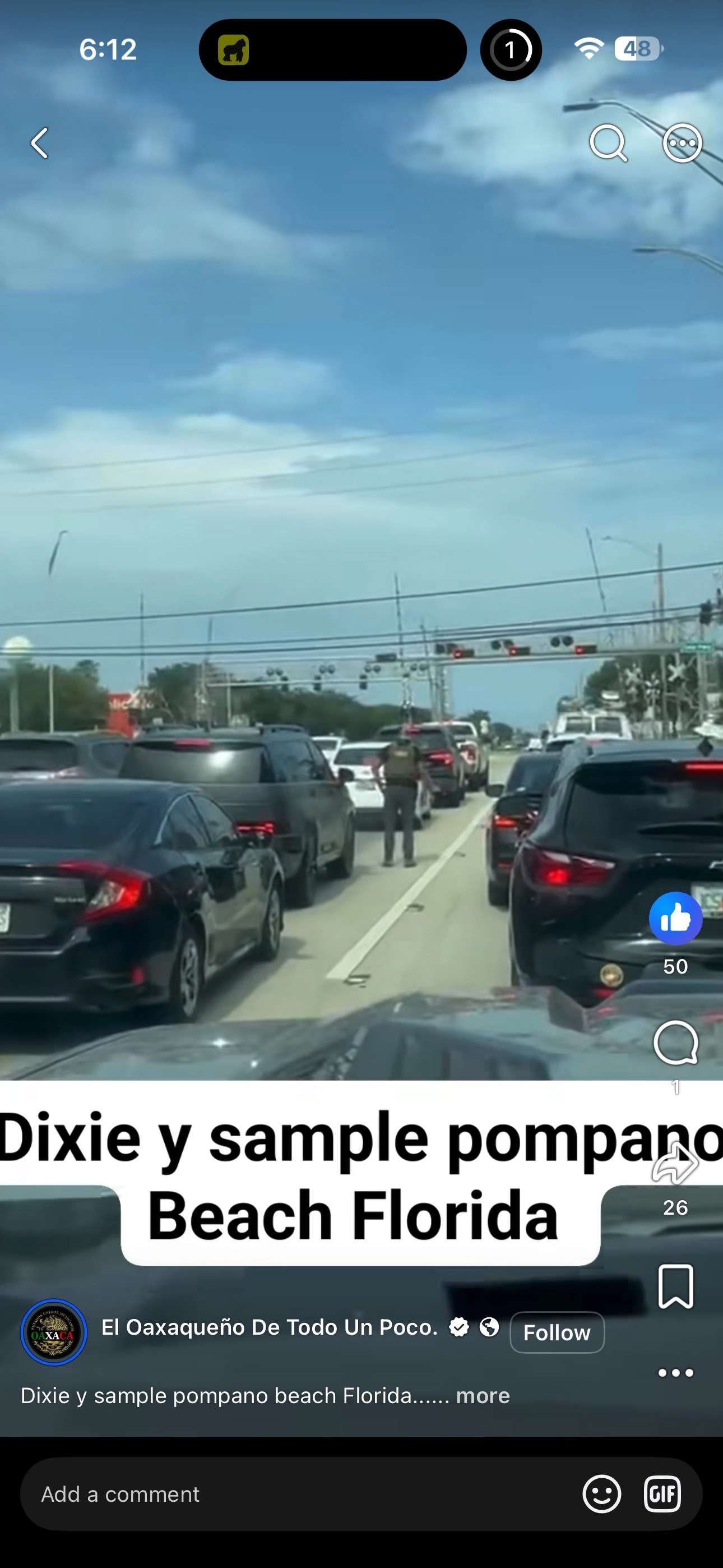ICE 目击报告现场图片 · E Sample Rd, Pompano Beach, FL 33064, USA