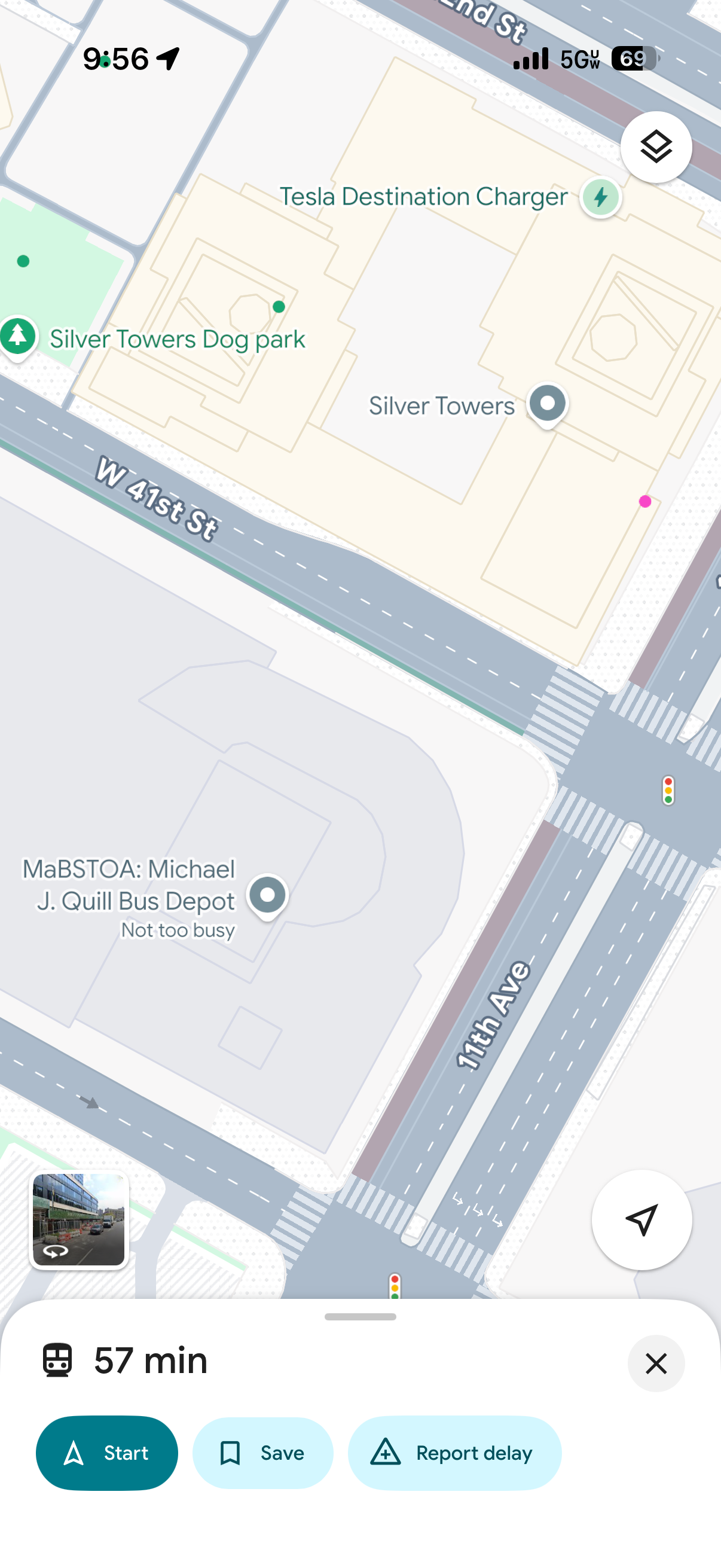 ICE 目击报告现场图片 · W 41st St u0026 11th Ave, New York, NY 10036, USA