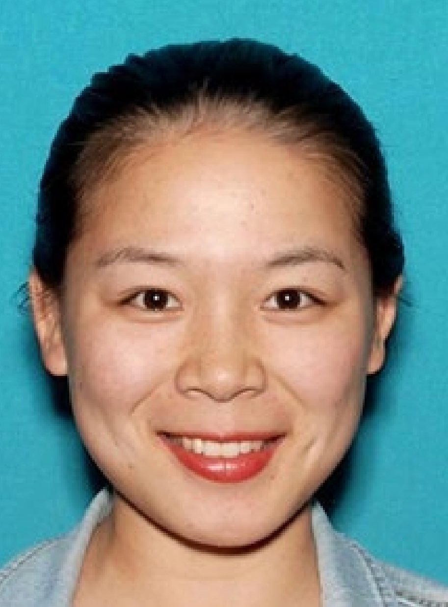 张婉莹的照片。图片来源:美国联邦执法记录(经《纽约邮报》刊发)