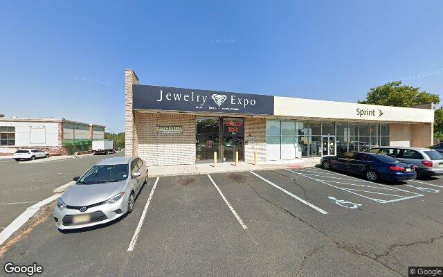 ICE 目击报告街景示意 · Jewelry Expo, U.S. 22, Union, NJ, USA