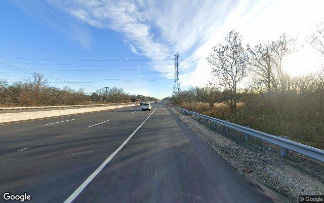 ICE 目击报告街景示意 · Route 38, Mount Laurel Township, NJ, USA